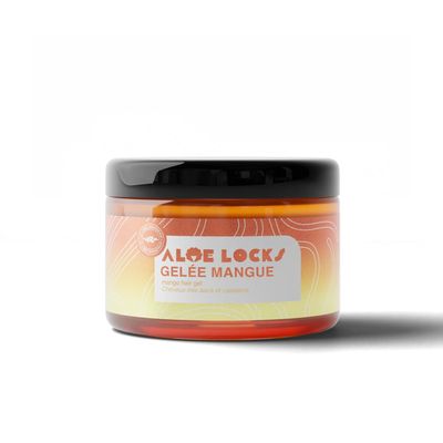 Aloe Locks Mango Fixing Jelly | Styling for Locs, Braids & Curls | Ultra-Nourishing Care | 300 ml