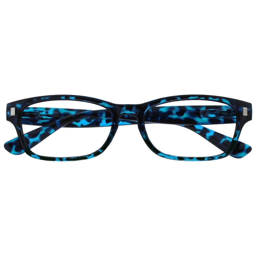 UV Reader Blue Tortoiseshell Reading Glasses +1.50
