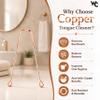Wonder Care 12-Piece 100% Copper Tongue Scraper Set, Ayurvedic view 4