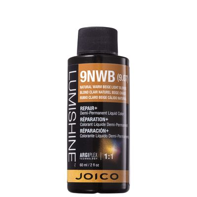 JOICO LUMISHINE DEMI-PERMANENT LIQUID COLOR - 9NWB, 60 ML