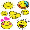 15-Piece Smiley World Wall and Window Sticker Set with Personalized Name view 3