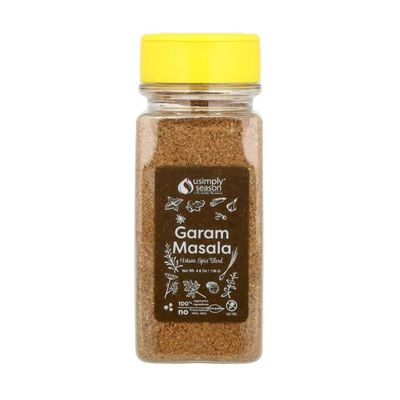 USIMPLY SEASON LIFE BOLDLY FLAVORED INDIAN SEASONING BLEND - Vadouvan Spice 4 Oz / 113 G