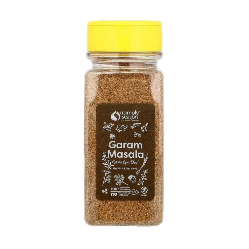 USIMPLY SEASON LIFE BOLDLY FLAVORED INDIAN SEASONING BLEND - Vadouvan Spice 4 Oz / 113 G
