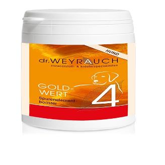 Dr. Weyrauch No. 4 Goldwert | 60 Capsules | Complementary Feed for Dogs | With Trace Elements