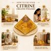 JET International Citrine Orgone Pyramid Crystal view 4