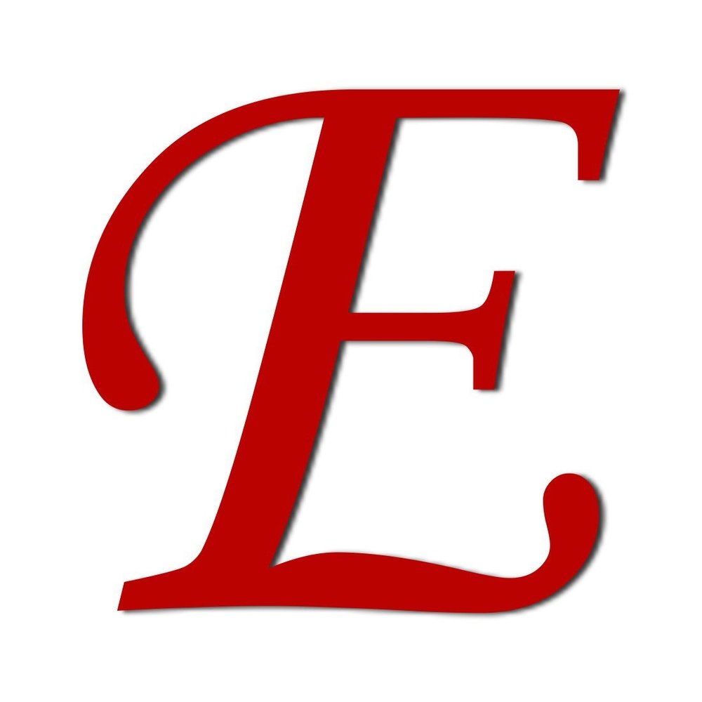 Btic GmbH Red Plexiglass Letter - MT - 3 mm Acrylic, Custom Text/Lettering, Height: 20 cm, Letter: Uppercase E