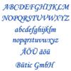 Light Blue Plexiglass Letter - MT - 3 mm Acrylic Custom Text/Lettering, 15 cm, Uppercase M view 2