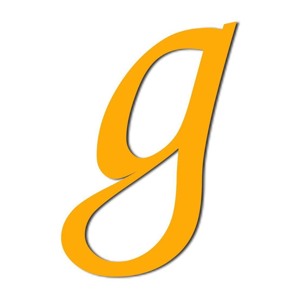 Yellow Acrylic Letters – MT – 3 mm, Custom Text/Lettering, 10 cm Height, Lowercase g