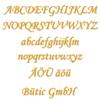 Btic GmbH Yellow Plexiglass Letter - MT - 3 mm Acrylic, Custom Text, 10 cm, Lowercase o view 2