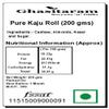 Ghasitaram Gifts Indian Sweets - Pure Kaju Roll (200 g) view 2