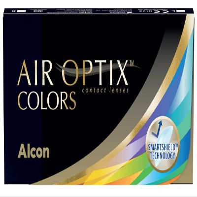 Air Optix Colors Monthly Color Contact Lenses | True Sapphire | 2 Lenses | +1.00 D