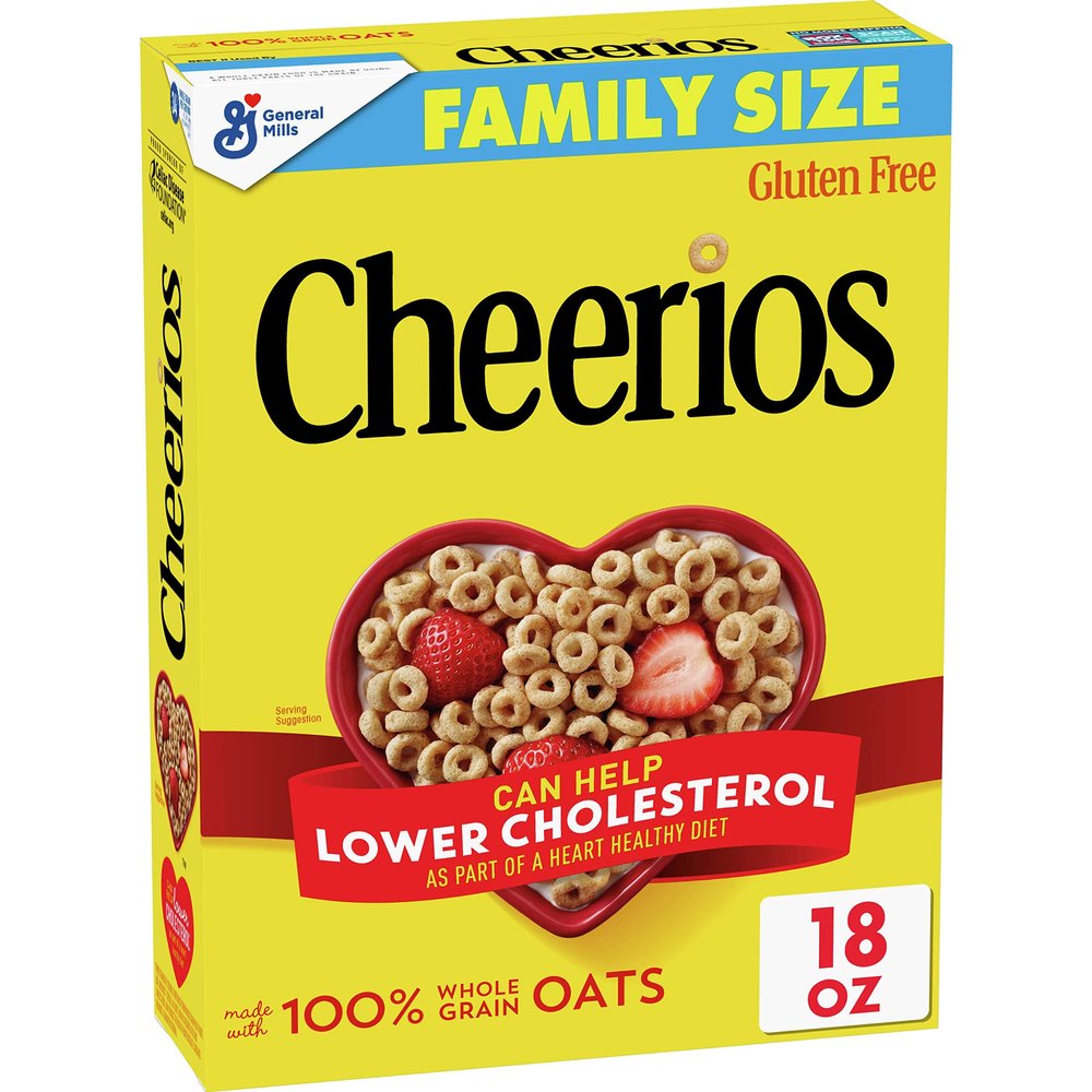 Cheerios Cereal, 18 Ounces