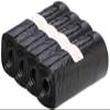 Duvo+ 311330 Poo Bags on Rolls, 4 x 20 Count, Black view 1