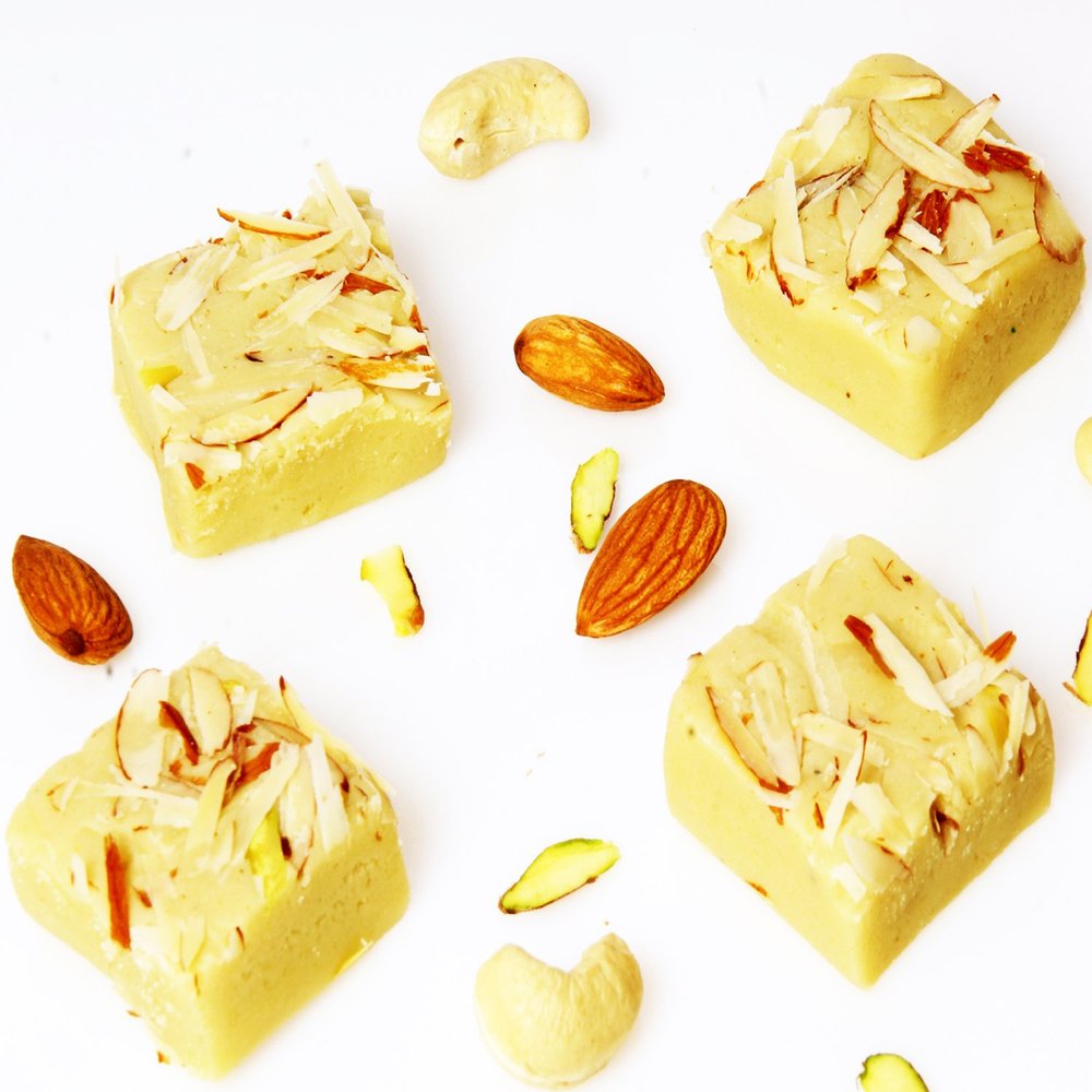 Ghasitaram Gifts Indian Sweets – Mawa Barfi (400 g)
