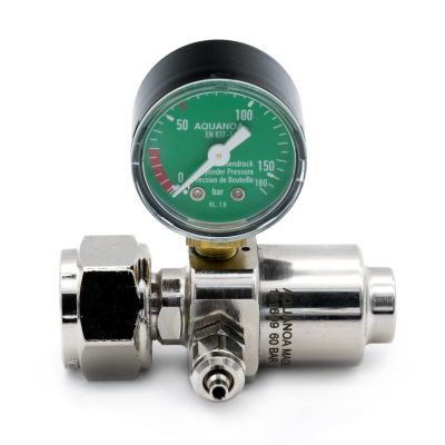 Aqua-Noa CO2 Basic M1 Pressure Regulator, Refillable, 1 Needle Valve, 1 Pressure Gauge