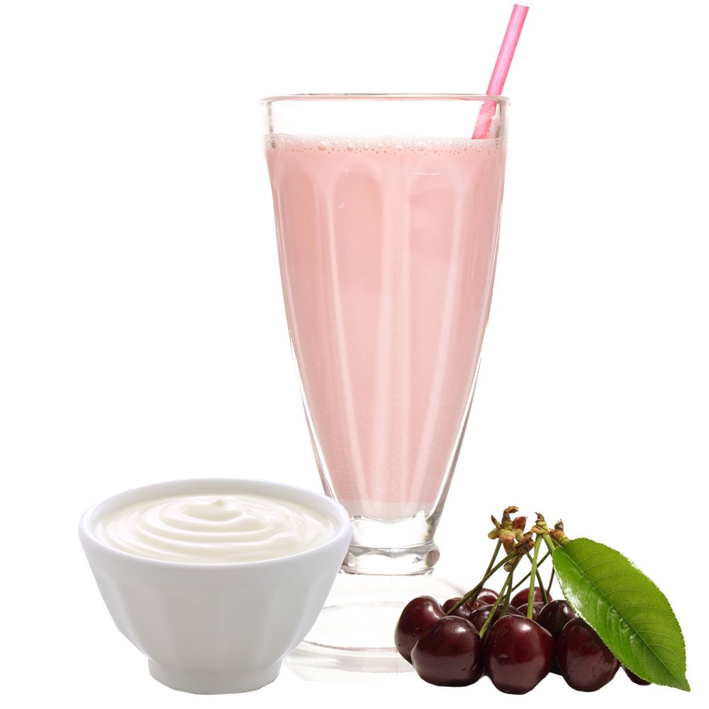 Yogurt Sour Cherry-Flavored Milkshake Powder, Gino Gelati (10 kg)
