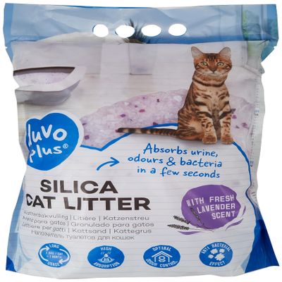 Duvo+ 989003 Premium Silica Cat Litter Lavender