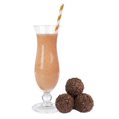 Gino Gelati Rum Ball Truffle Flavor Milkshake Powder, 1 kg