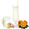 Buttermilk Orange-Ginger Flavor Milkshake Powder for Homemade Milkshakes, Gino Gelati (1 kg) view 1