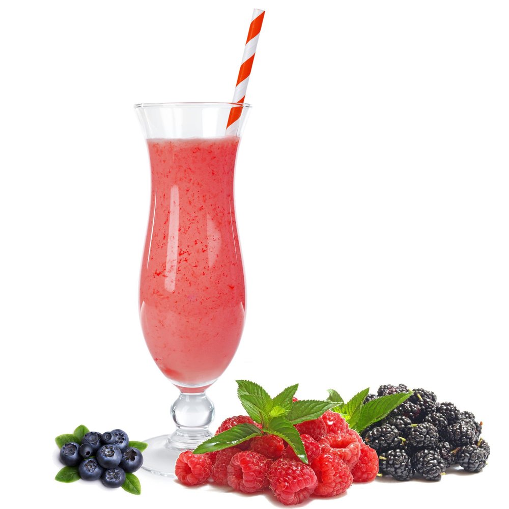 Blueberry, Blackberry & Raspberry Milkshake Powder, 10 kg