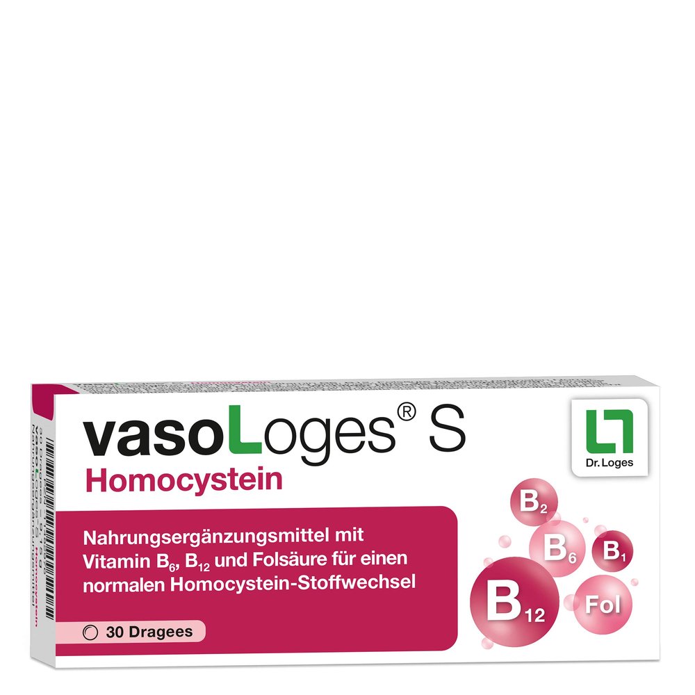 vasoLoges S Homocysteine Tablets, 30 Count