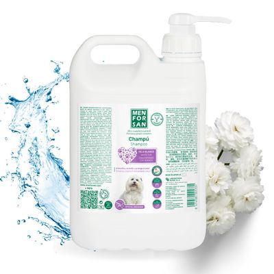 Menforsan Fruity Shampoo for Dogs with White Hair (5 L)