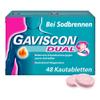 Gaviscon Dual 250 mg / 106.5 mg / 187.5 mg Chewable Tablets, 48 Tablets view 1