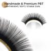 LASHVIEW 0.07 C-Curl 11 mm Silk Individual Volume Eyelash Extensions view 2