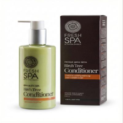 Natura Siberica Fresh Spa Russian Bania Detox Birch Tree Conditioner, 300 ml