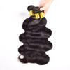 YanT HAIR Grade 8A Unprocessed Brazilian Wavy Human Hair, 3 Bundles, 35.6 cm, 35.6 cm, 40.6 cm, Natural Black view 2