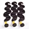 YanT HAIR Grade 8A Unprocessed Brazilian Wavy Human Hair, 3 Bundles, 35.6 cm, 35.6 cm, 40.6 cm, Natural Black view 3