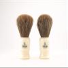 Epsilon Horse Hair Shaving Brush, Brown/Ivory, 26 mm, Standard, Unique view 3