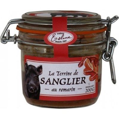 Maison Telme Wild Boar Terrine with Rosemary, 200 g