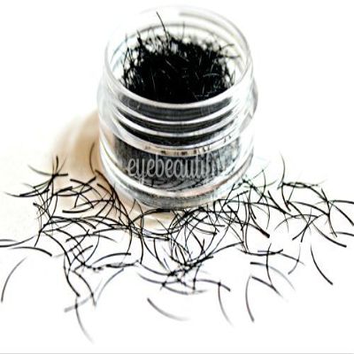 Eye Beautiful Premium Individual Silk Eyelash Extensions, C Curl, 0.20 mm x 12 mm