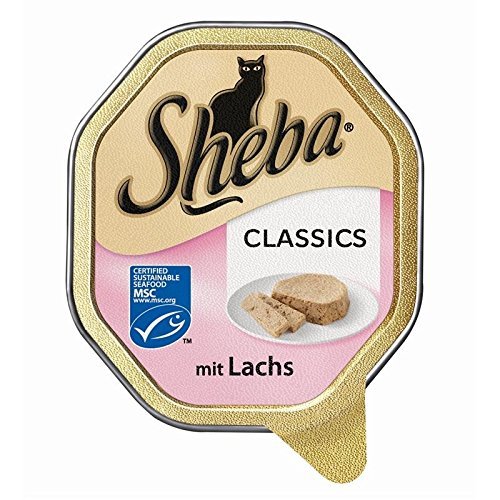 Sheba Classics Trays with Salmon, 36 x 85 g