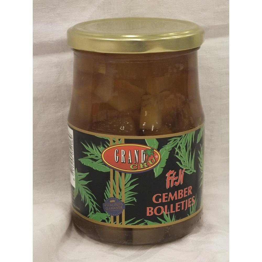 Grand Cru Fi-Ji Ginger Balls 720 g Jar (Ginger Pieces)