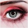 aricona White and Black Steampunk Patterned Contact Lenses view 2