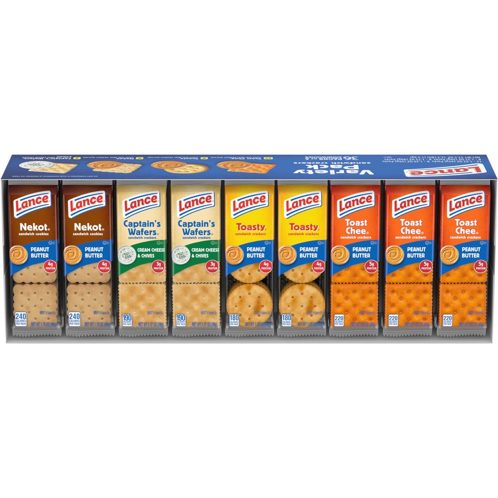 Lance Fresh Sandwich Cookies - Pack of 36