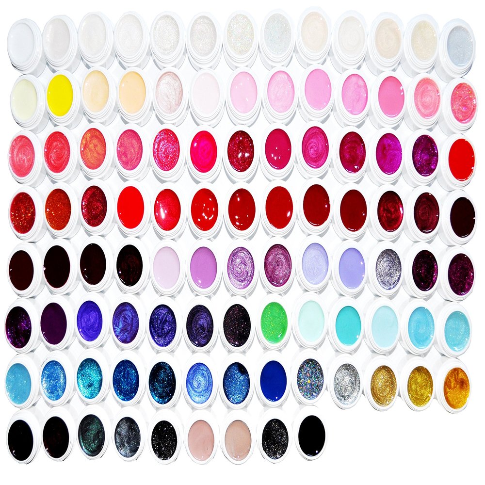 1x 5 ml KM-Nails Color Gel High Line Series, LED/UV-Curing, Pastel Yellow #14