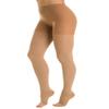 Relaxsan M2080A Beige, Size 2 Cotton Medical Compression Stockings, Class 2, Open Toe view 1