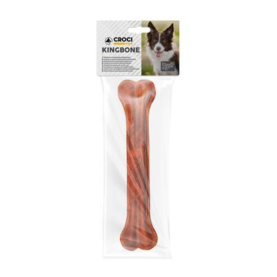 Croci King Bone Dog Treat with Bacon Flavor