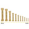 Croci King Bone Dog Chews, Beef Rawhide, 12 cm, 2-Pack view 3
