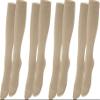 Vitasox Unisex Support Knee-High Socks, 4 Pairs, Beige, 43–46, 44456 view 3