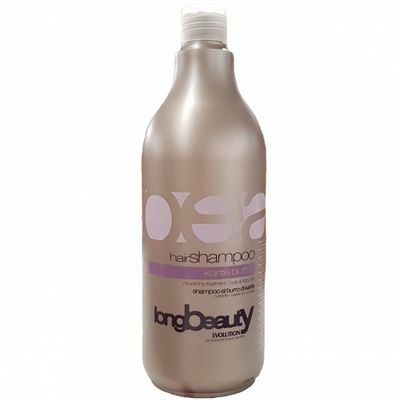 LonGBEAUTY HAIR Shampoo 1000 ml Shea Butter for Curly or Frizzy Hair