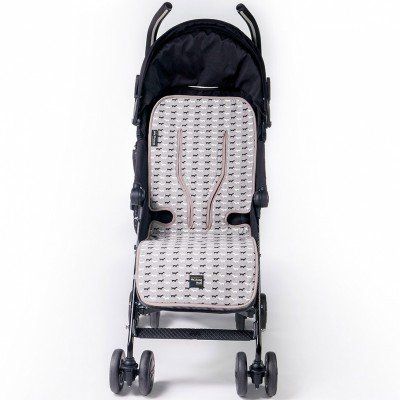 Walking Mum Walkie Universal Summer Mesh Stroller Seat Liner, Gray