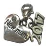 New Mum 2017 Clip-On Charm with Organza Gift Bag view 1