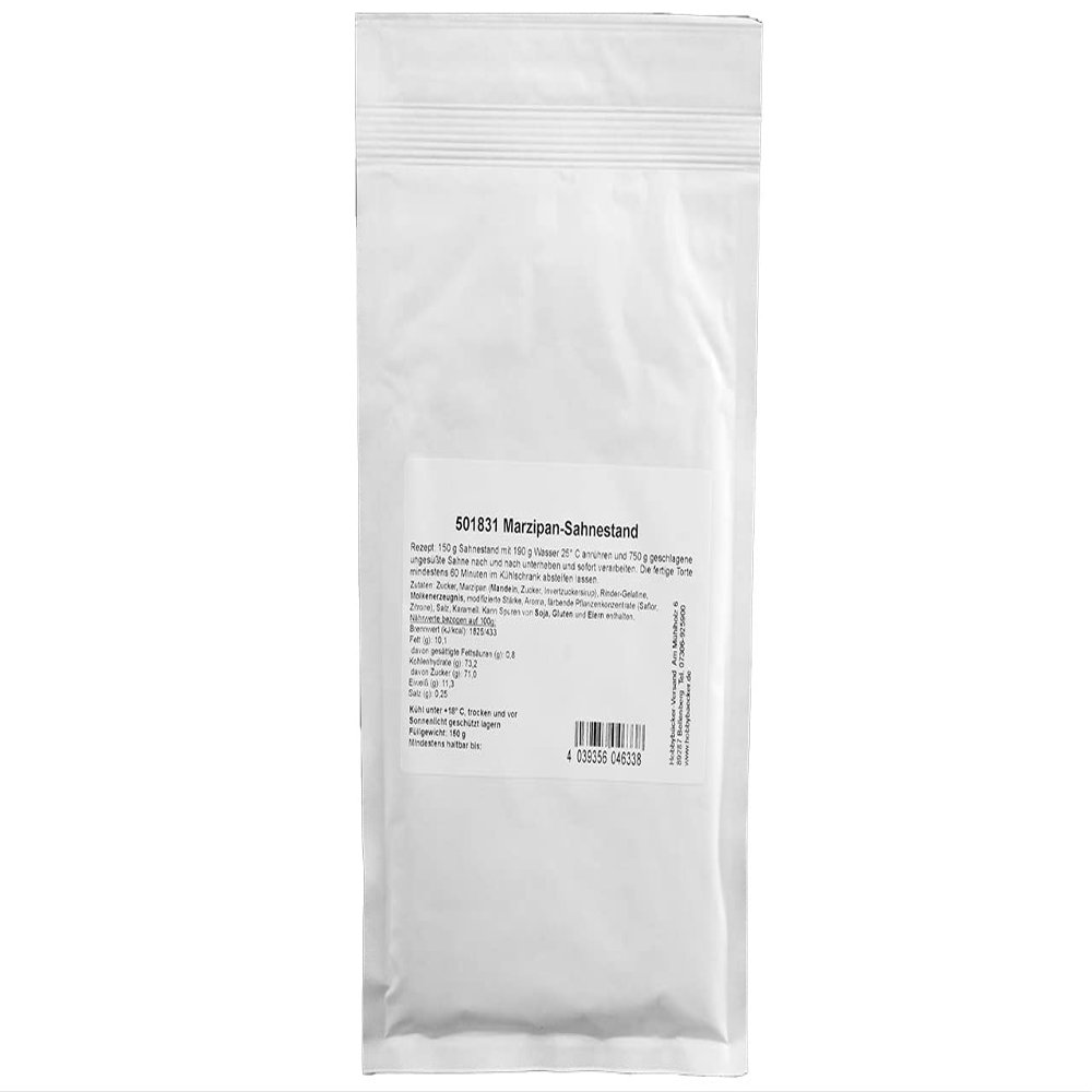 Hobbybäcker Marzipan Whipped Cream Stabilizer, 150 g