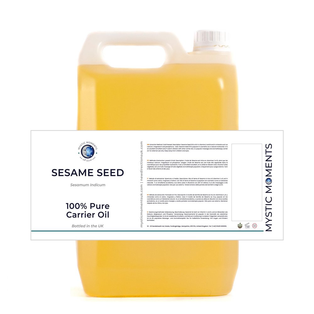 Mystic Moments | Sesame Seed Carrier Oil | 10 Liters