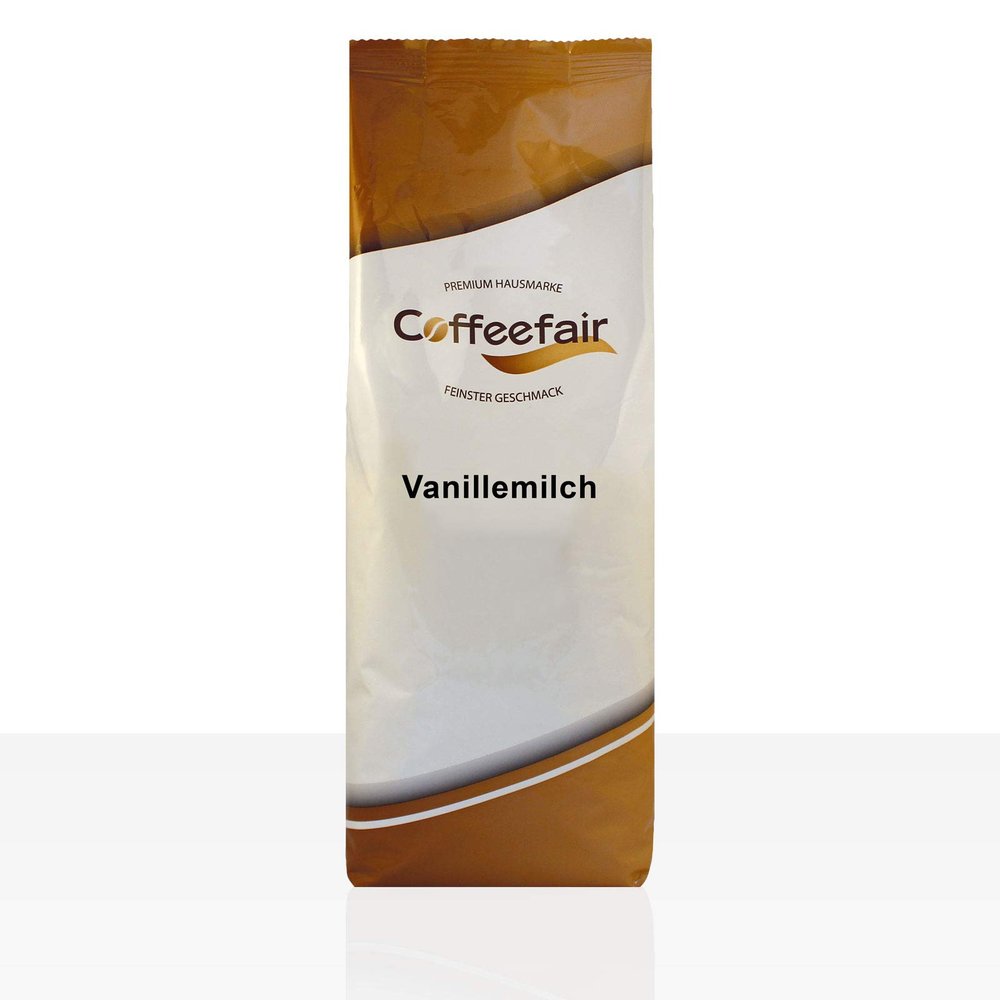 Coffeefair Vanilla Milk 1 kg for Vending Machines, Aromatic Vanilla Milk for Hot Beverage and Coffee Machines, Intense Vanilla Flavor
