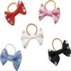 Equi-Theme/Equit'M Braided Bows with Clear Rhinestones, Unisex, 306802, Crystal White view 2